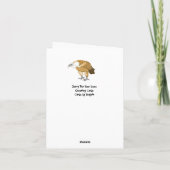 Carte De Remerciements Grimshaw Le Directeur Funéraire (Dos)