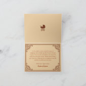 Carte De Remerciements Grossesse mère afro-centrée (Intérieur)