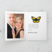 Carte De Remerciements Grotte rustique de tournesol (Intérieur)