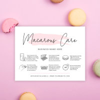 Guide de soins Macarons Instructions pour la boula
