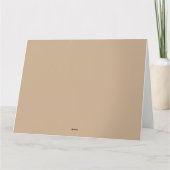 Carte De Remerciements Gulfstream G500 - Plan directeur de l'avion SD (Dos)