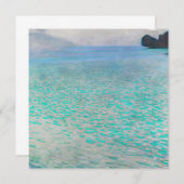 Carte De Remerciements Gustav Klimt - Attersee (Devant / Derrière)