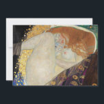 Carte De Remerciements Gustav Klimt - Danae<br><div class="desc">Danae - Gustav Klimt,  Huile sur toile,  1907</div>