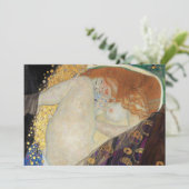 Carte De Remerciements Gustav Klimt - Danae (Debout devant)