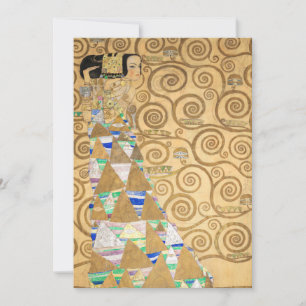 Carte De Remerciements Gustav Klimt - Expectation, Stoclet Frieze