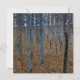 Carte De Remerciements Gustav Klimt - hêtraie I