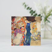 Carte De Remerciements Gustav Klimt - La Mariée (inachevé) (Debout devant)