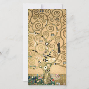 Carte De Remerciements Gustav Klimt - L'Arbre de Vie, La Frieze Stoclet