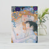 Carte De Remerciements Gustav Klimt - Mère et Enfant (Debout devant)