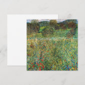 Carte De Remerciements Gustav Klimt - Orchard (Devant / Derrière)