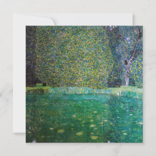 Carte De Remerciements Gustav Klimt - Parc Schloss Kammer am Attersee