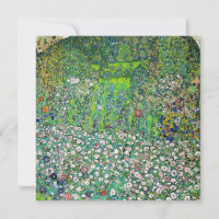 Gustav Klimt - Paysage horticole et sommet de coll