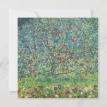 Carte De Remerciements Gustav Klimt - Pommier<br><div class="desc">Apple Tree I - Gustav Klimt,  Huile sur toile,  1907</div>