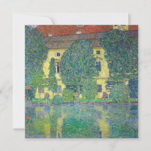 Carte De Remerciements Gustav Klimt - Schloss Kammer am Attersee III