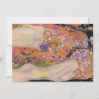 Gustav Klimt - Serpents d'eau II
