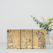 Carte De Remerciements Gustav Klimt - Stoclet Frieze Arbre de vie (Debout devant)