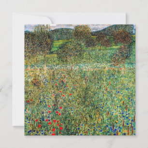 Carte De Remerciements Gustav Klimt - Verger