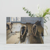 Carte De Remerciements Gustave Caillebotte - Les Graveuses (Debout devant)