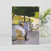 Carte De Remerciements Gustave Caillebotte - Les Orangers (Debout devant)