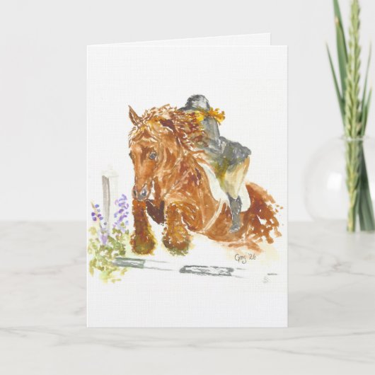 Carte De Remerciements Gypsy Jumper (Devant)