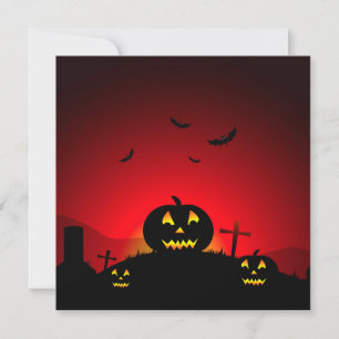 Carte De Remerciements Halloween