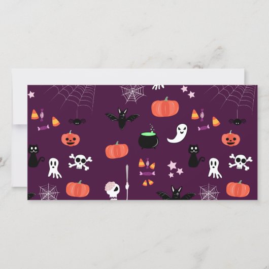 Carte De Remerciements Halloween (Devant)