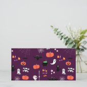 Carte De Remerciements Halloween (Debout devant)