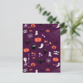 Carte De Remerciements Halloween (Debout devant)