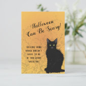 Carte De Remerciements Halloween peut être un véritable cauchemar immobil (Debout devant)