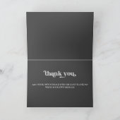 Carte De Remerciements Halloween Retro Disco Spiders & Disco Ball Mariage (Intérieur)