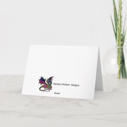 Carte De Remerciements Halloween Whitch (Dos)