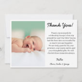 Carte De Remerciements Hand-Painted Taurus Birthday Thank You (Dos)