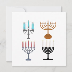 Carte De Remerciements Hanukkah Judaïsme Juif Religion