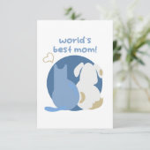 Carte De Remerciements Happy mothers day! (Debout devant)