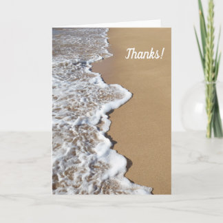 Carte De Remerciements Hawaiian Shoreline Folded Thank You Card