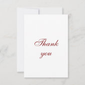 Carte De Remerciements Healing with heart (Dos)