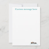 Carte De Remerciements Helene circus performer (Dos)