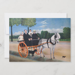 Carte De Remerciements Henri Rousseau - La Carriole du pere Junier