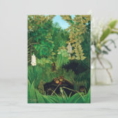 Carte De Remerciements Henri Rousseau - Les Joyeux Jesters (Debout devant)