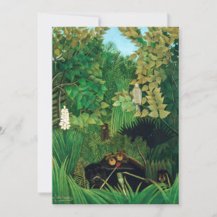 Carte De Remerciements Henri Rousseau - Les Joyeux Jesters