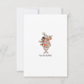 Carte De Remerciements Herald Rabbit (Dos)