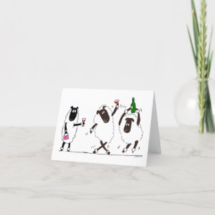 Carte De Remerciements Heure de la fête des moutons