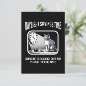 Carte De Remerciements Heure d'été (Debout devant)