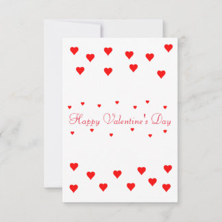 Carte De Remerciements heureuse Sainte-Valentin