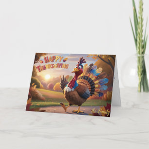 Carte De Remerciements Heureux, béni et obsédé par la Turquie