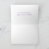 Carte De Remerciements heureux pour toujours (Intérieur)