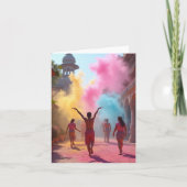 Carte De Remerciements HINDU Pourquoi pourchasser les arc-en-ciel quand i (Devant)