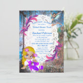 Carte De Remerciements Histoires de contes d'Imaginaires dans les forêts  (Debout devant)