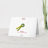 Carte De Remerciements ho ho (Dos)