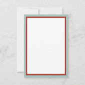 Carte De Remerciements Hollyhocks Red Peach Yellow Cream 1902 Seed Packet (Dos)